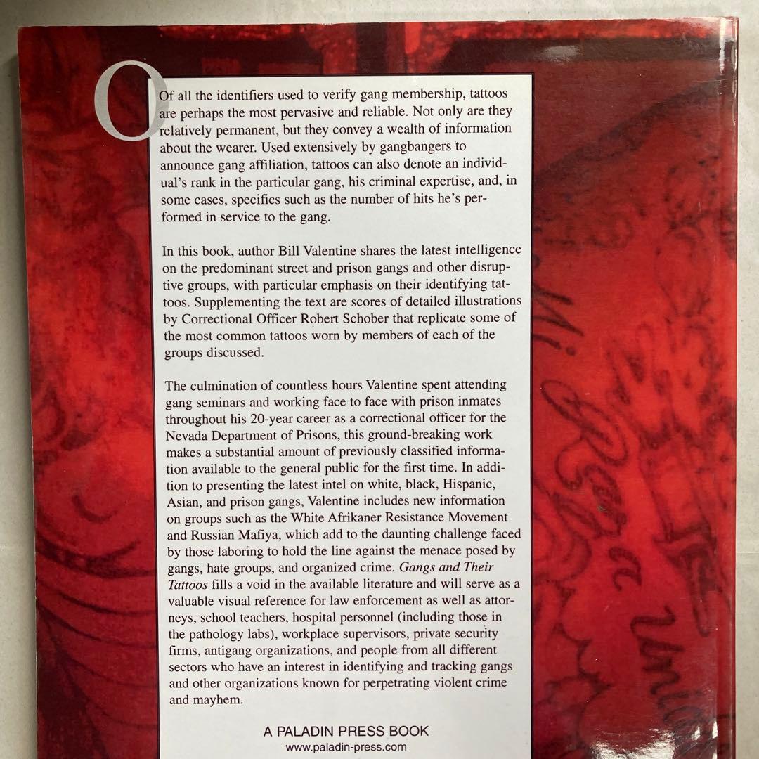 Gangs and Their Tattoos タトゥー　アメリカ刺青　匿名配送
