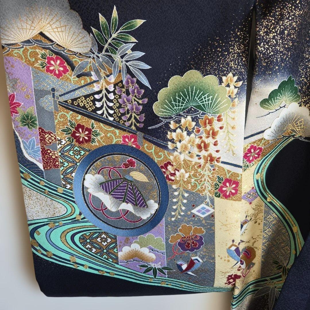 No30　男の子お祝い着物　長襦袢付き　産着