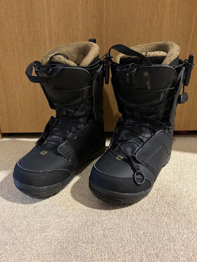 Salomon スノーボードブーツ 25.5cmブラック