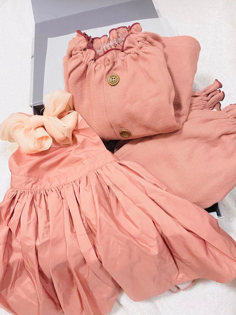 【新品箱付】 MARLMARL ベビー ナイトウエア パジャマ お食事エプロン