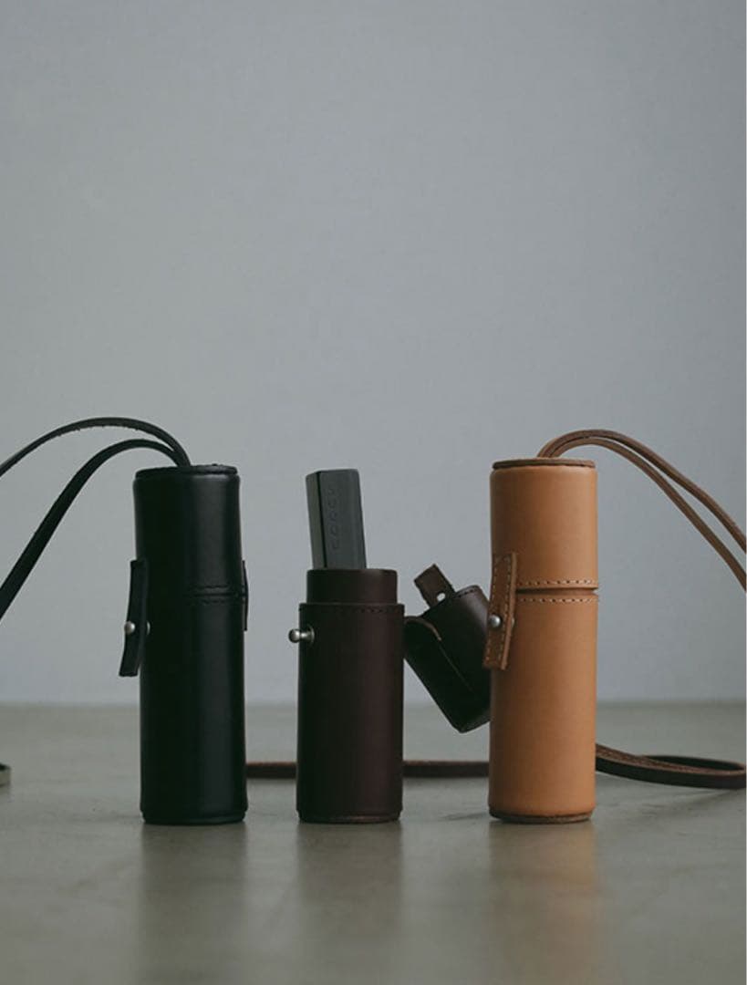 ETRE TOKYO タンドリーレザーリップケース　ブラウン　美品