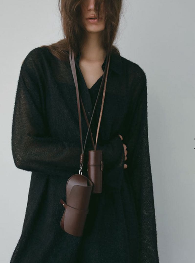 ETRE TOKYO タンドリーレザーリップケース　ブラウン　美品