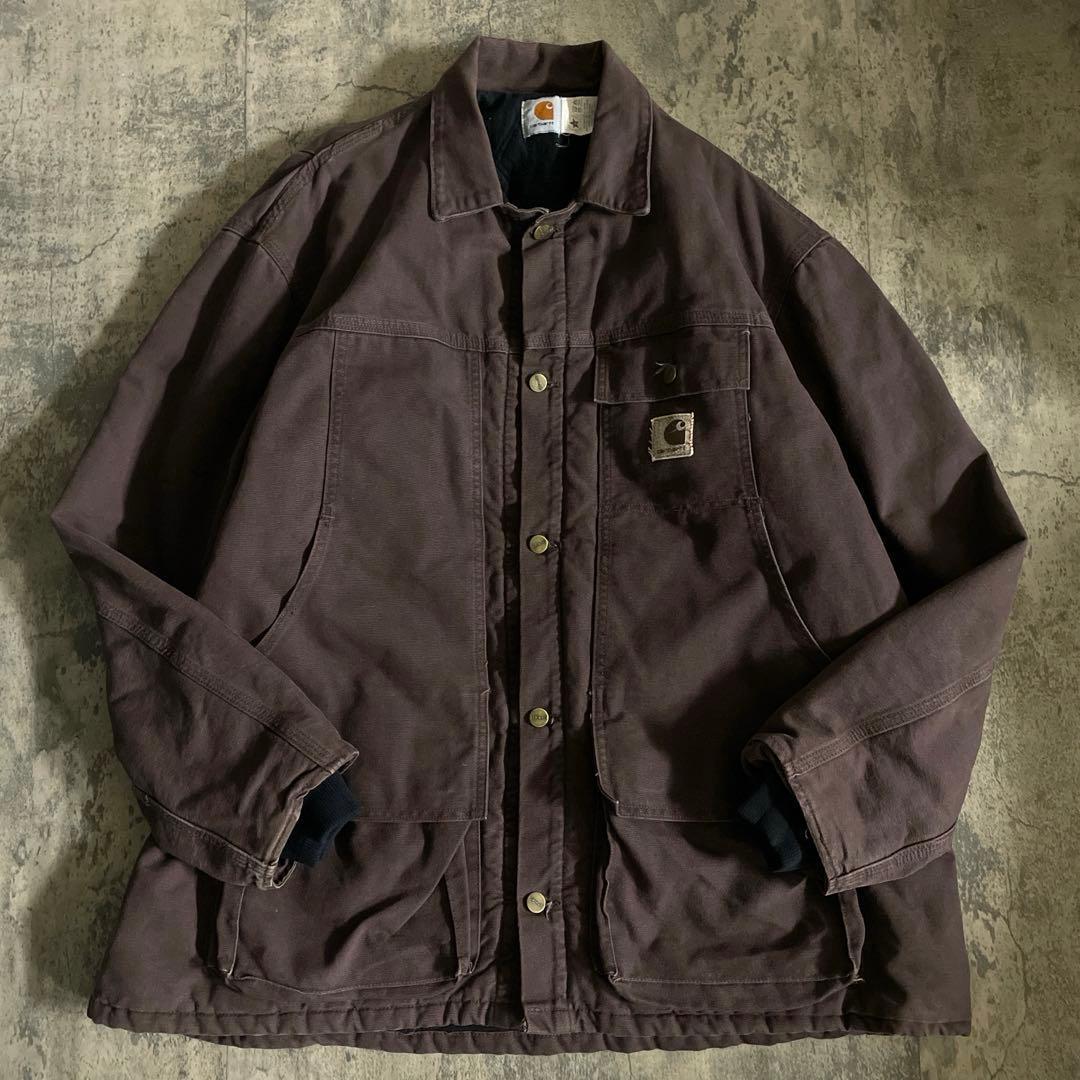 【超レアデル 美品】星タグUSA製 カーハート ダック アクティブジャケット