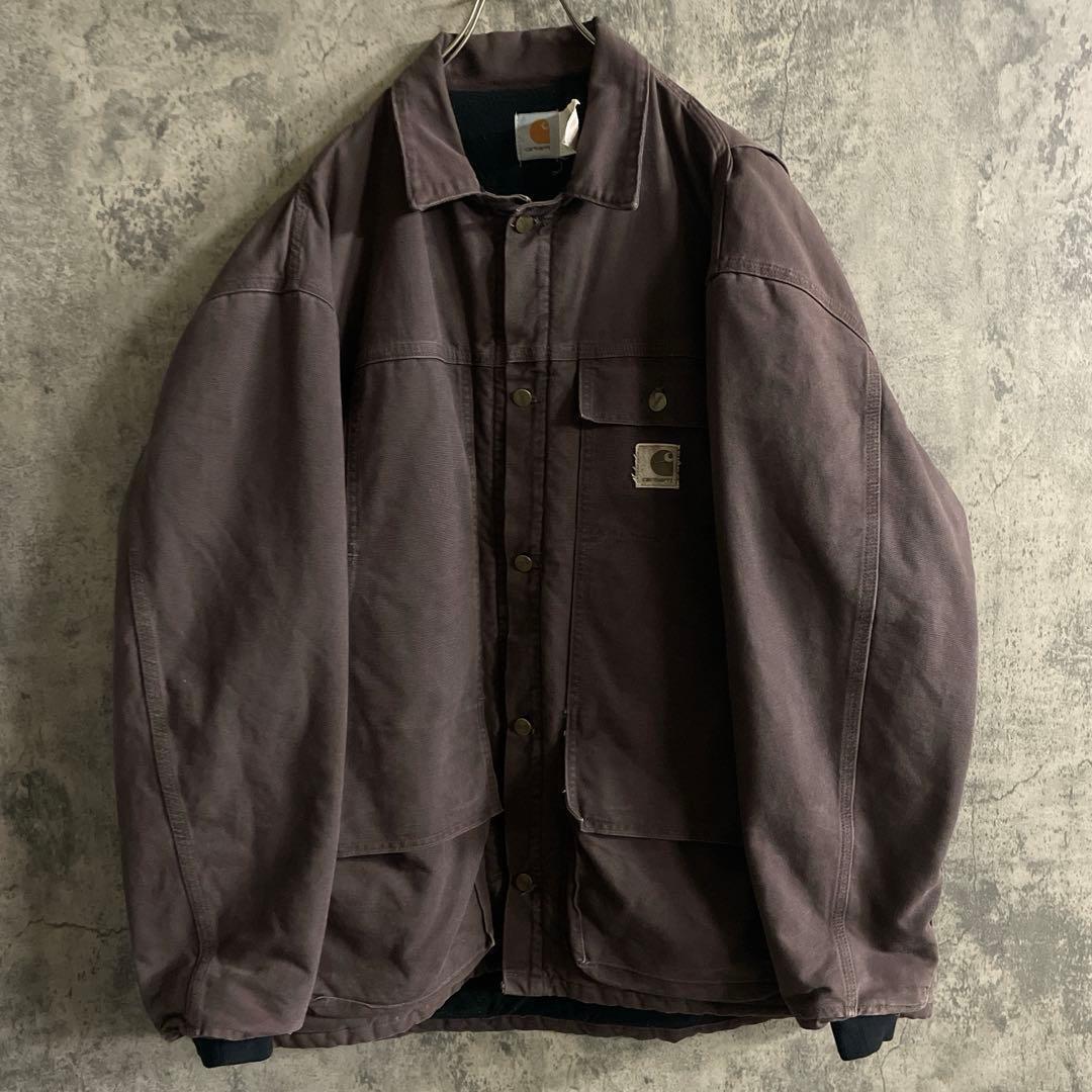 【超レアデル 美品】星タグUSA製 カーハート ダック アクティブジャケット