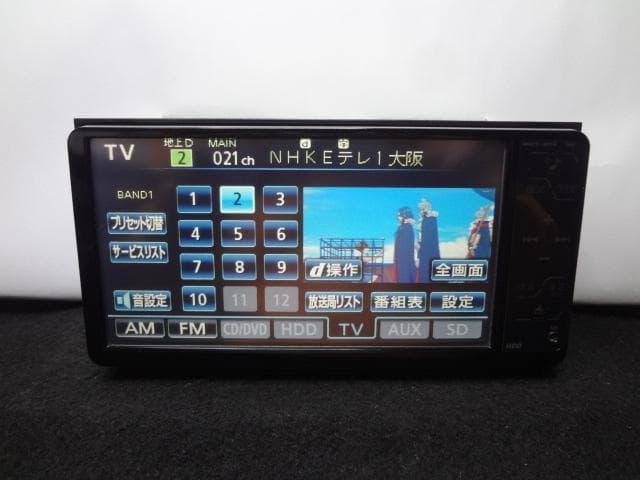 ダイハツ・トヨタ純正　2014年春　NHZT-W58　フルセグ　DVD　CD録音