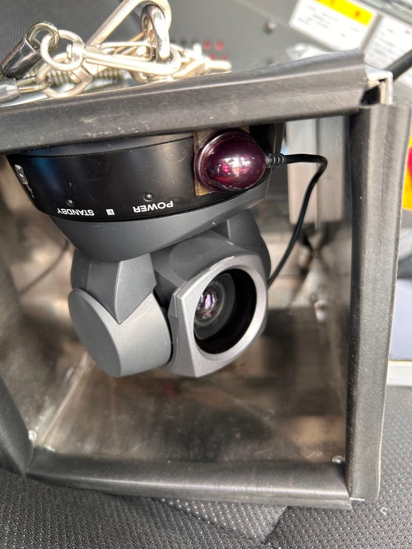 自作ラフタークレーン用吊荷監視カメラ