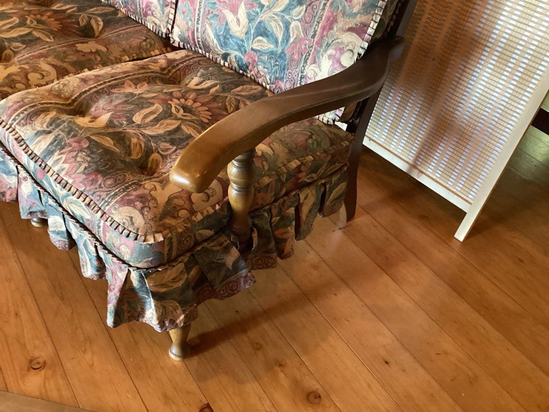 飛騨産業　キツツキ　穂高　2人用　ソファ　リビングチェア