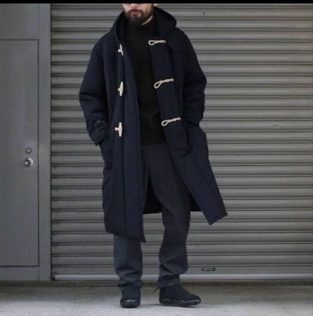 【価格見直しました】COMOLI コモリ ウール中綿ダッフルコート size1