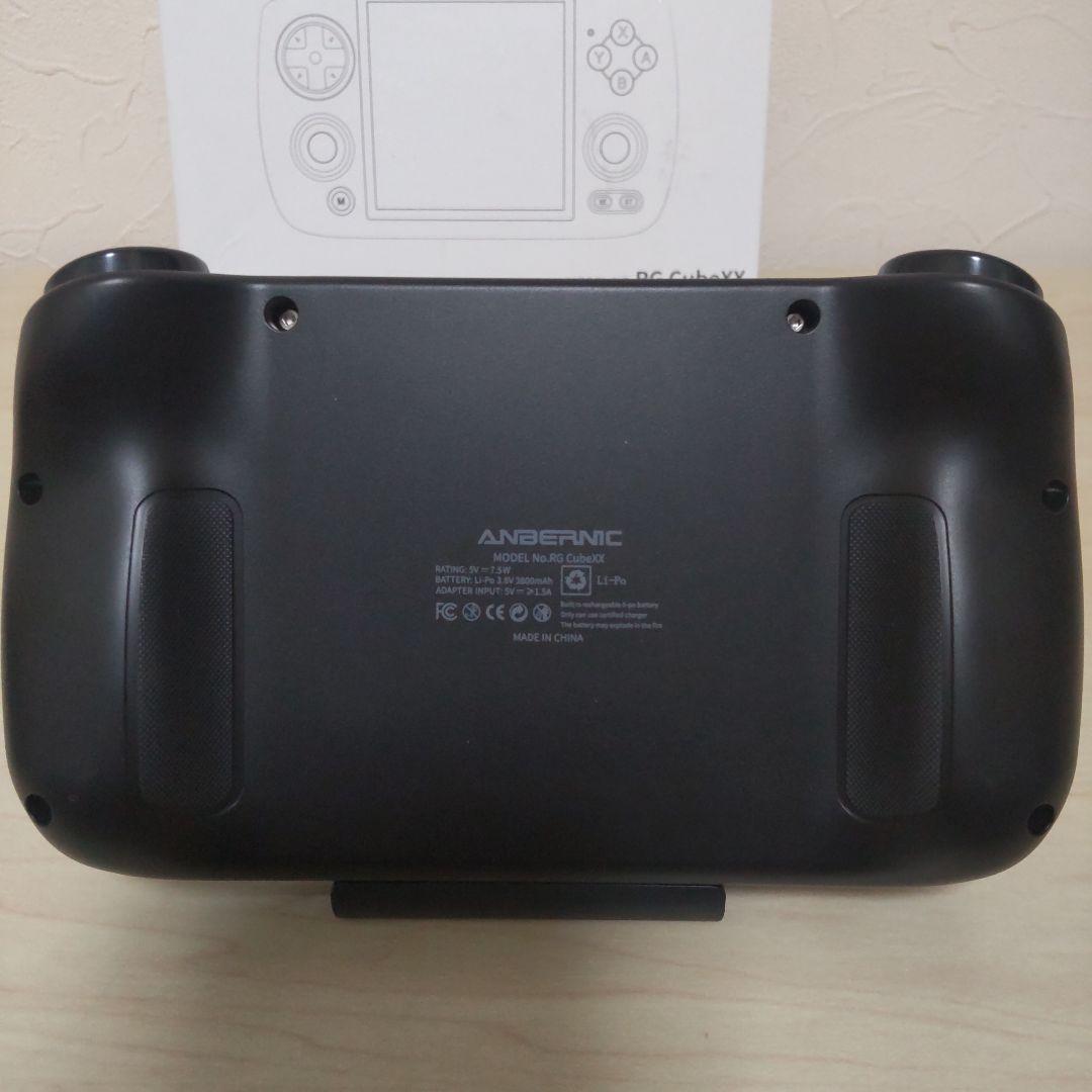 ANBERNIC RG CUBEXX 64GB エミュ機 中華ゲーム機 ケース付