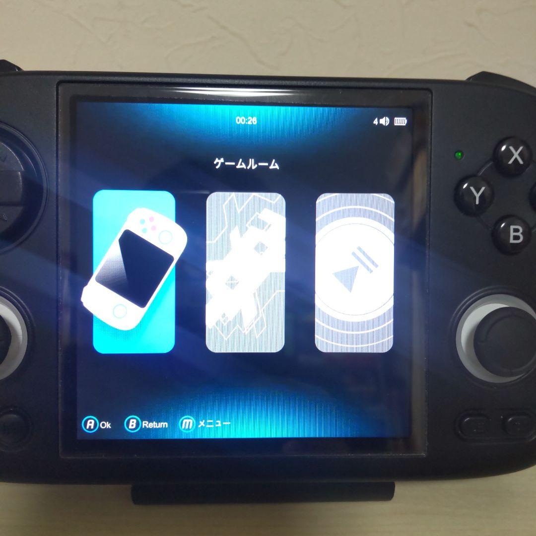 ANBERNIC RG CUBEXX 64GB エミュ機 中華ゲーム機 ケース付