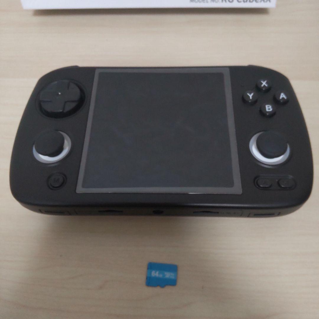 ANBERNIC RG CUBEXX 64GB エミュ機 中華ゲーム機 ケース付