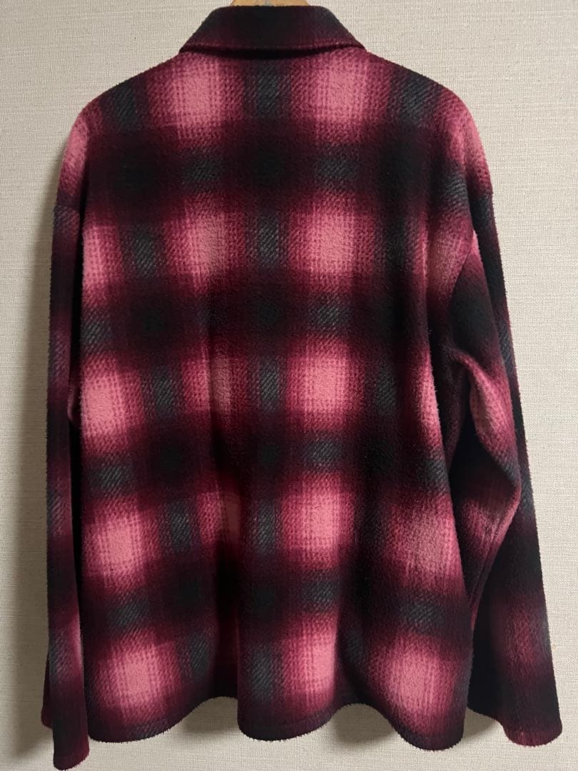 ジャケット・アウター Supreme Shadow Plaid Fleece Shirt Jacket
