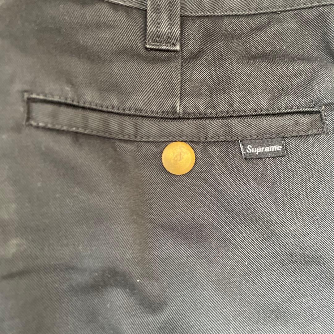 Supreme ブラックパンツ サイズ30