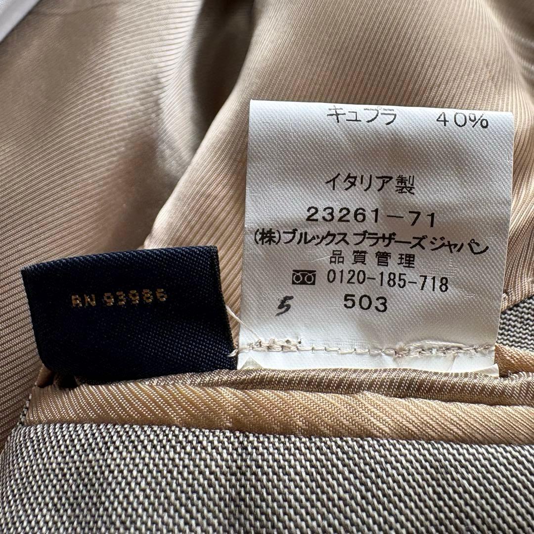 ★イタリア製 XL相当★ ブルックスブラザーズ REGENT ピークドラペル