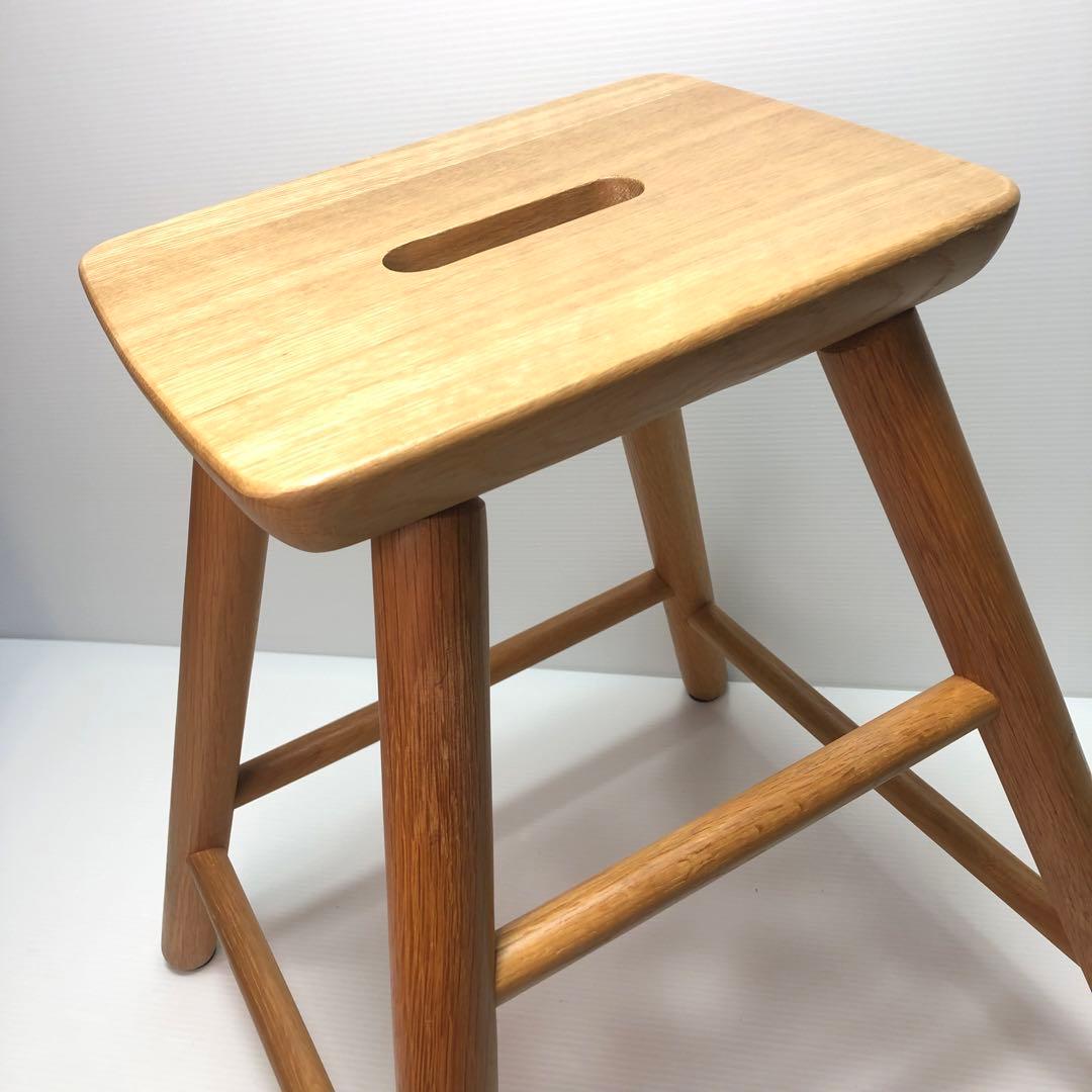KASHIWA 柏木工 木製スツール 無垢材