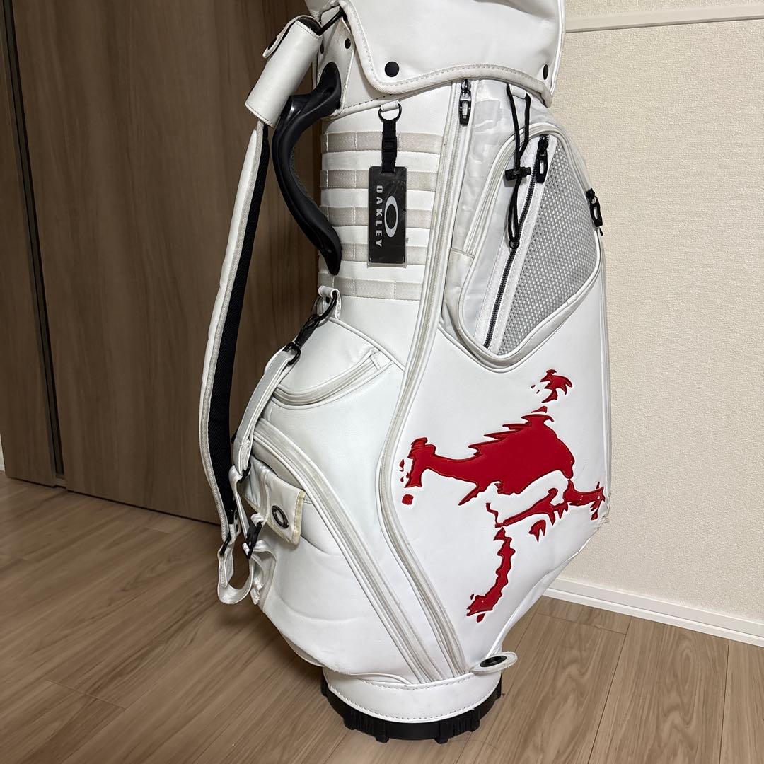 お値下げ❗️オークリー　スカルツアー　キャディバッグ　9.5型　47インチ