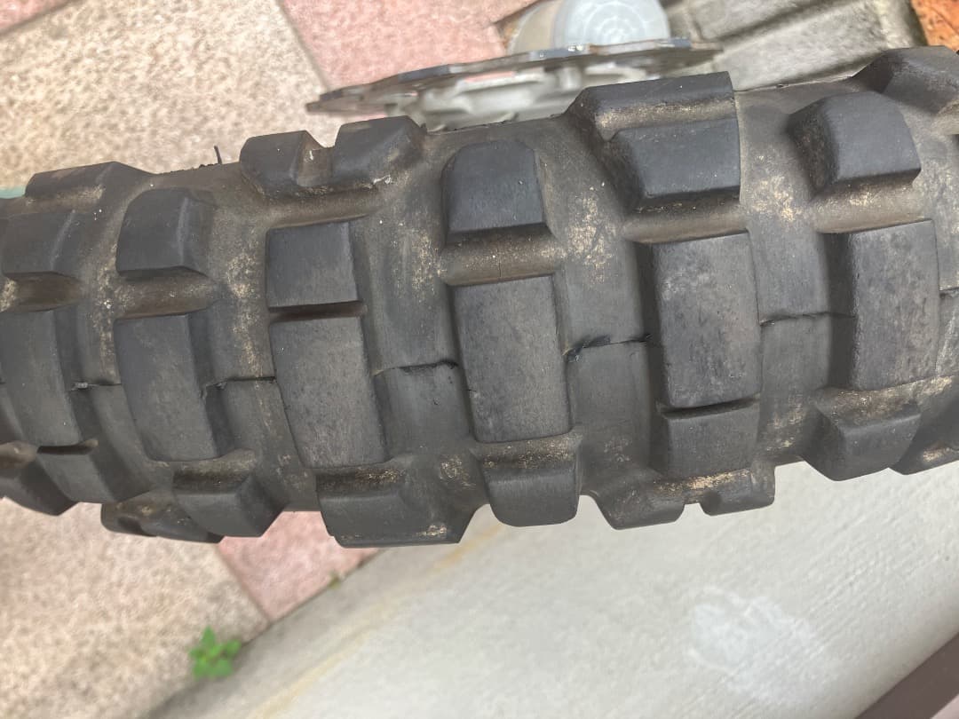wr250rオフロード前後ホイールタイヤセット
