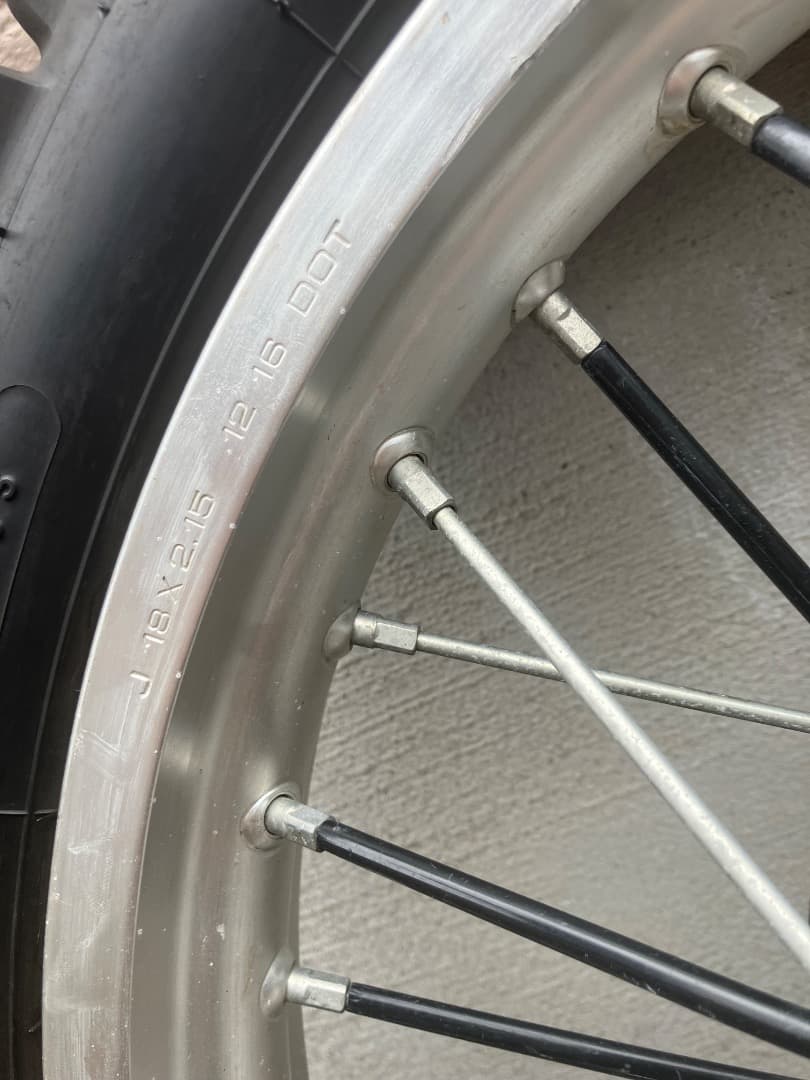 wr250rオフロード前後ホイールタイヤセット