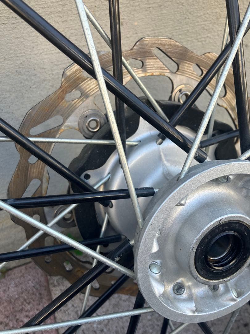 wr250rオフロード前後ホイールタイヤセット