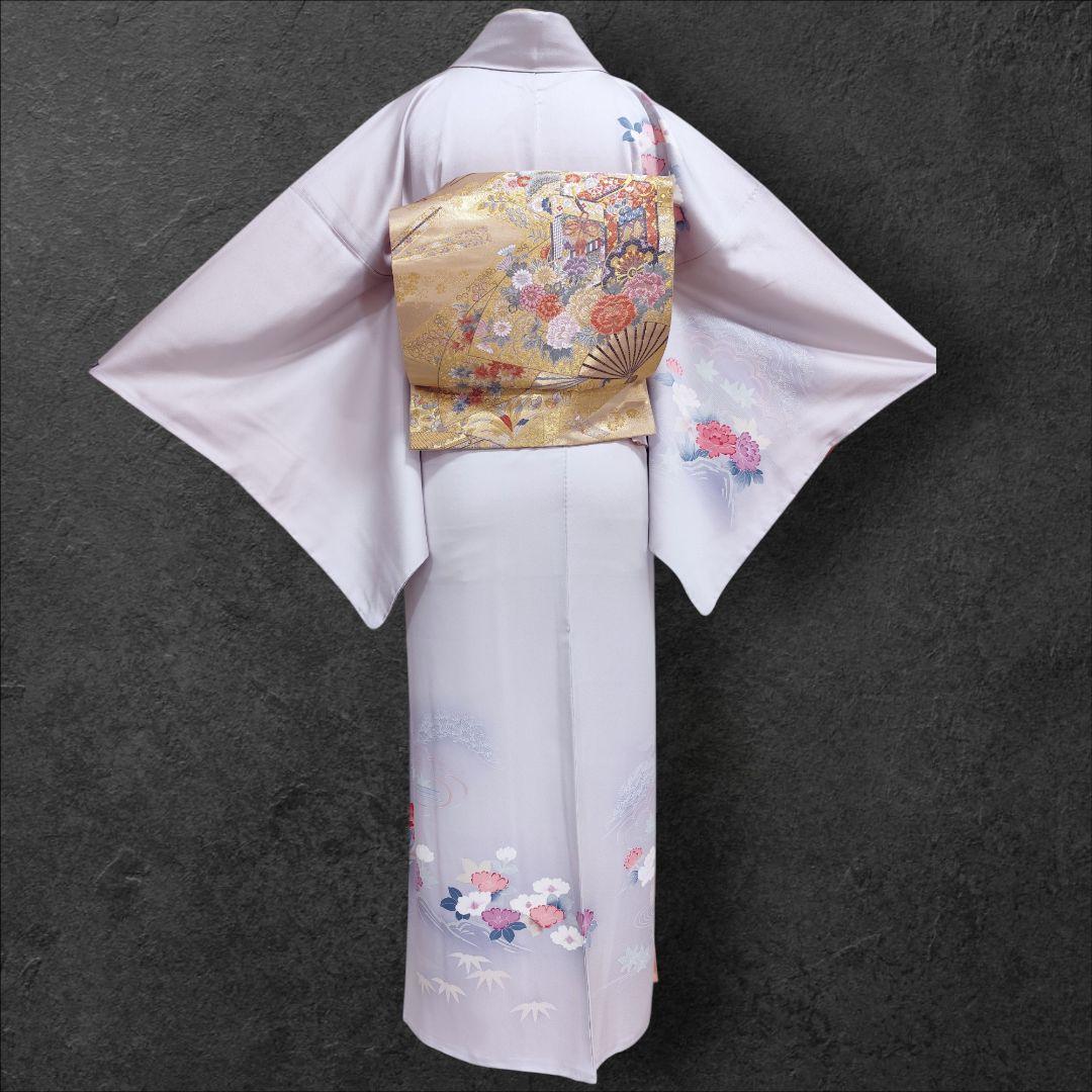 ❰6543❱ フルセット　付け下げ訪問着　袋帯　入学式　お宮参り　正絹　着物