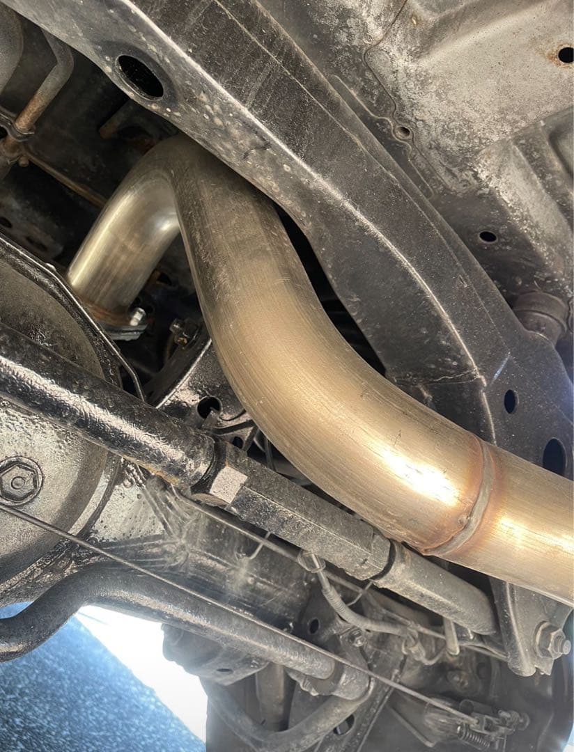 売り切れ売り切れランクル80 必見76.3ミリマフラーランドクルーザー80