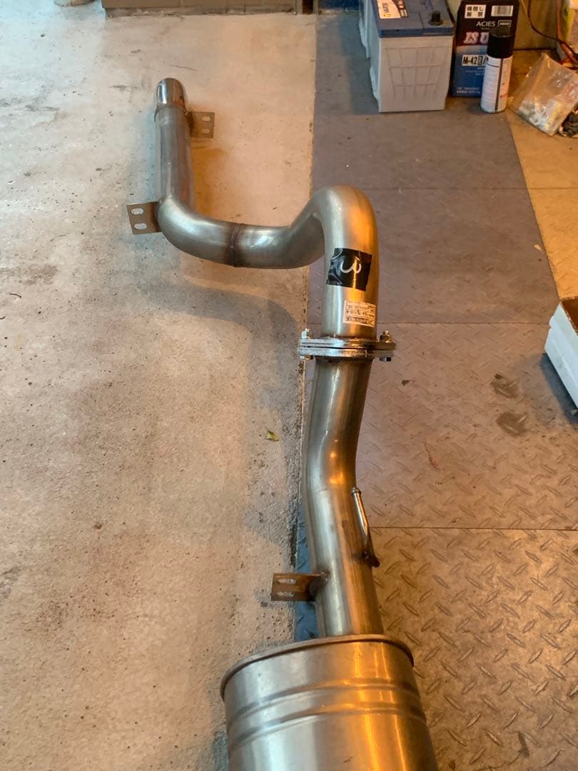 売り切れ売り切れランクル80 必見76.3ミリマフラーランドクルーザー80