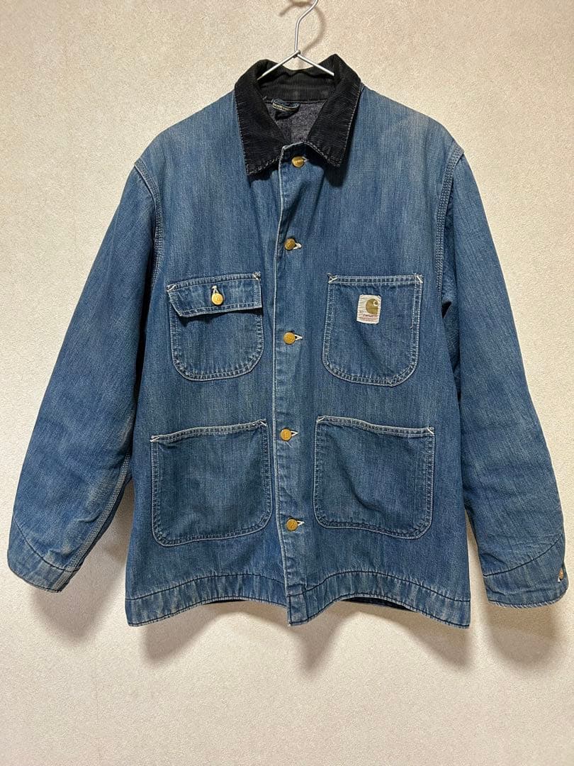 60-70's Carhartt デニム チョアコート カバーオール USA製