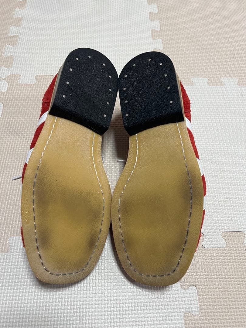 ASICS トレーニングシューズ レッド