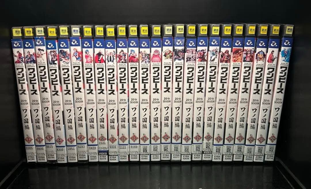 ▼否全巻▲ワンピース ワノ国編 1巻〜49巻 20th レンタルアップDVD