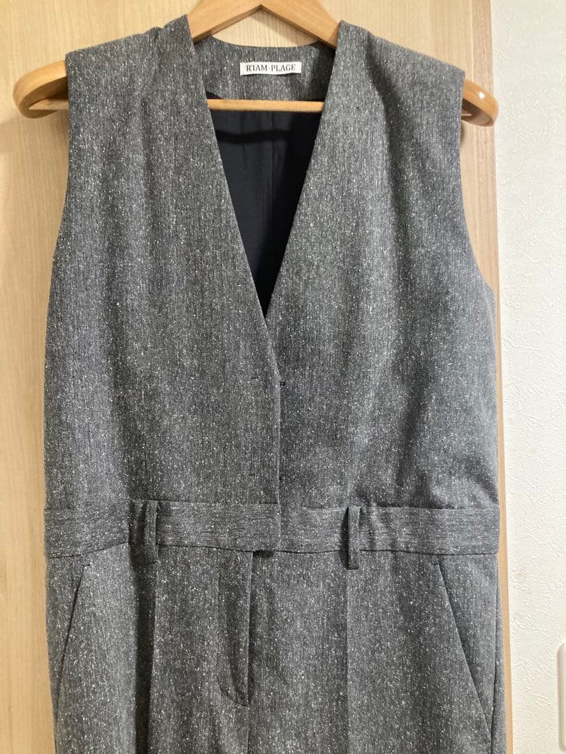 大人気完売♡リアムプラージュ♡ツィードオールインワン