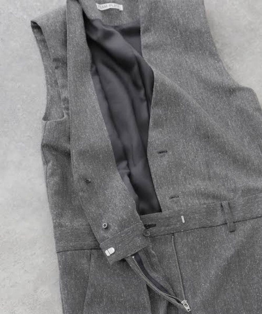 大人気完売♡リアムプラージュ♡ツィードオールインワン