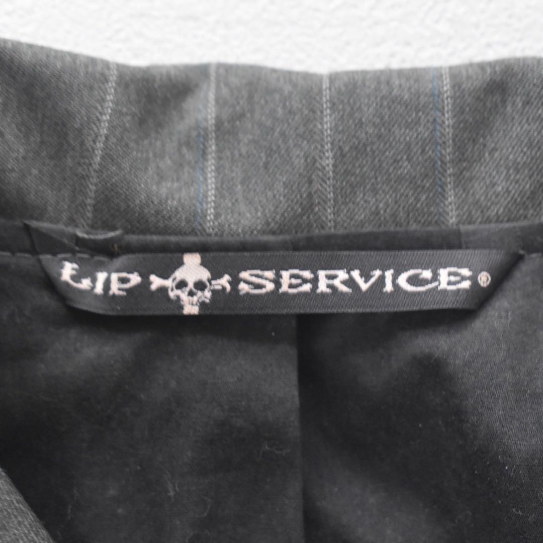 【フォロー割引適用】LIP SERVICE USA製 ストライプ ボンテージジャ