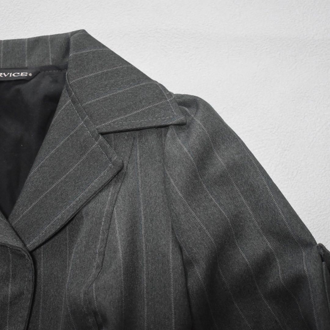 【フォロー割引適用】LIP SERVICE USA製 ストライプ ボンテージジャ