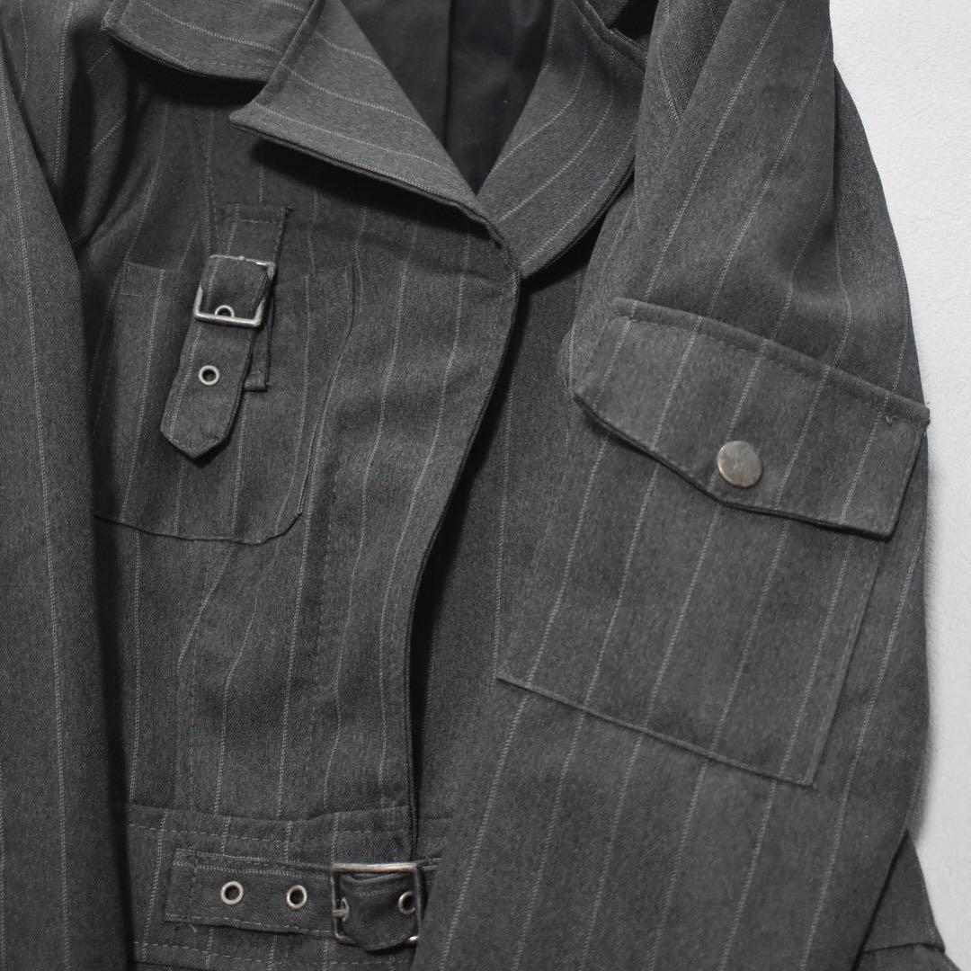 【フォロー割引適用】LIP SERVICE USA製 ストライプ ボンテージジャ