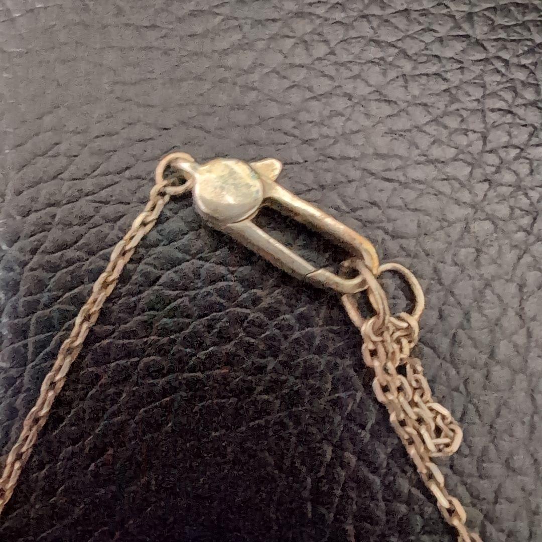 GUCCI シルバーネックレス バタフライ ハートAG925