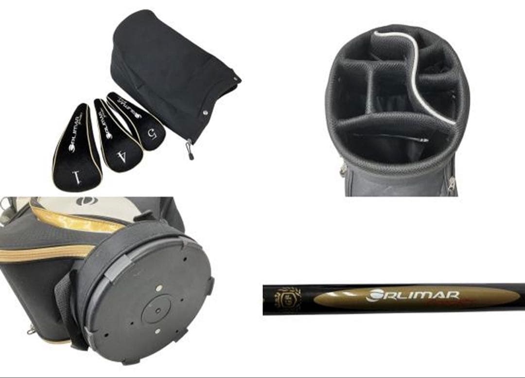 レフティ！美品　ORLIMAR ORM-900 男性左利きゴルフセットSR