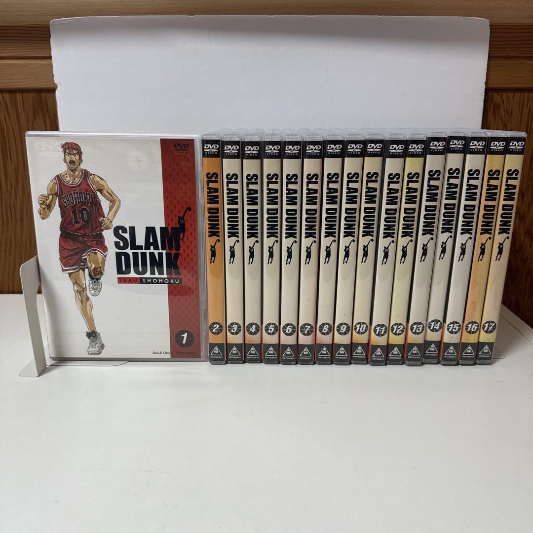 スラムダンク SLAM DUNK DVD 全17巻セット 全巻 セル版