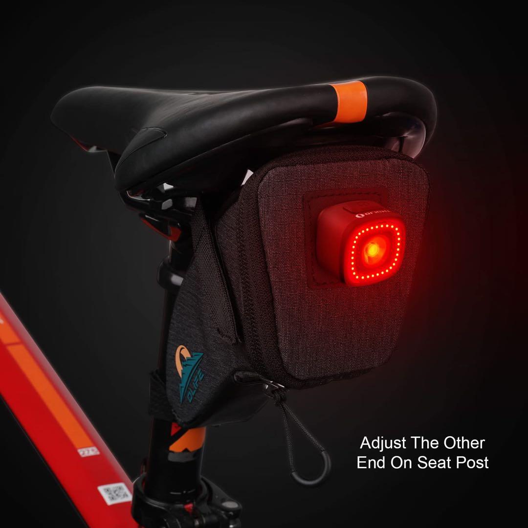 OLIFE バイク サドルバッグ 自転車 シート下 ウェッジポーチ