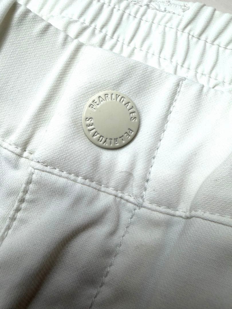 美品✨　PEARLY GATES ホワイト レインウェア パンツ　メンズ XL