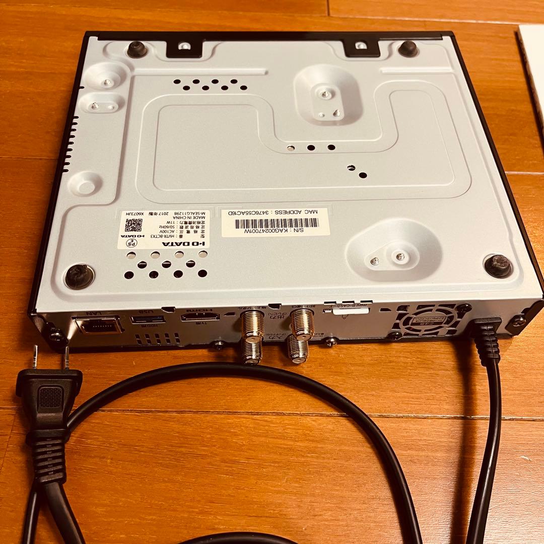 【動作確認済】I-O DATA 録画テレビチューナー HVTR-BCTX3