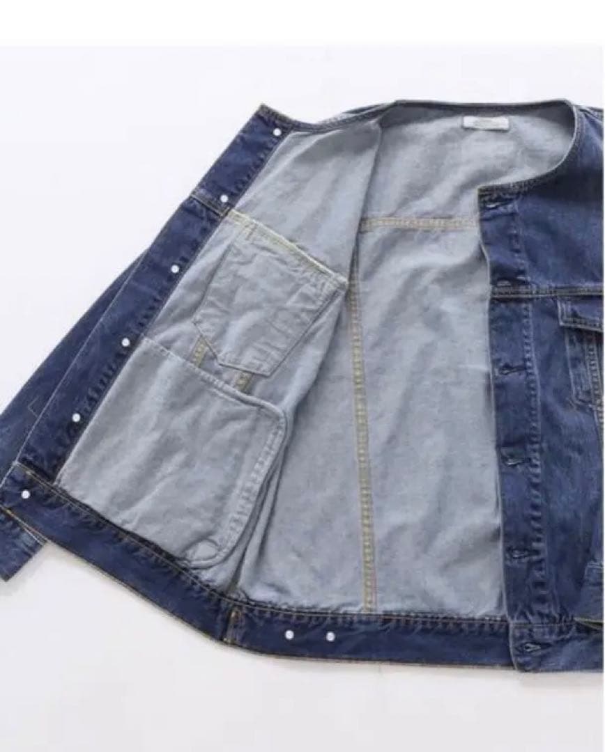 JOURNAL STANDARD relume デニムジャケット　ノーカラー