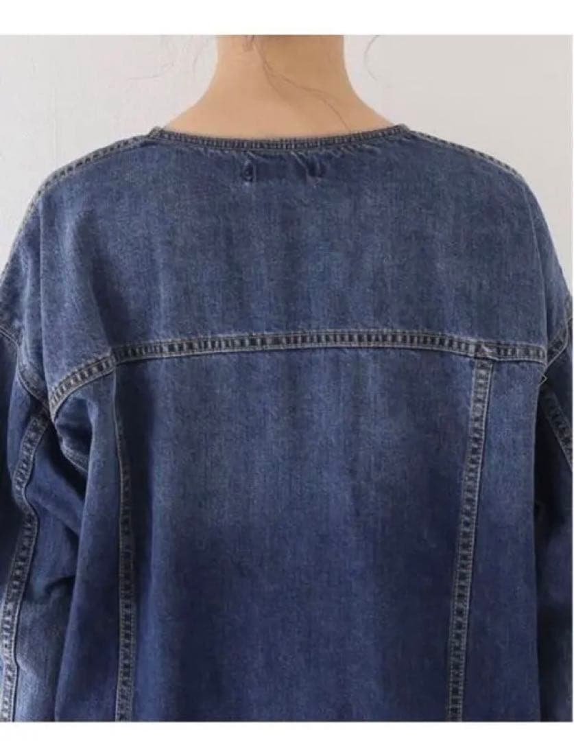 JOURNAL STANDARD relume デニムジャケット　ノーカラー