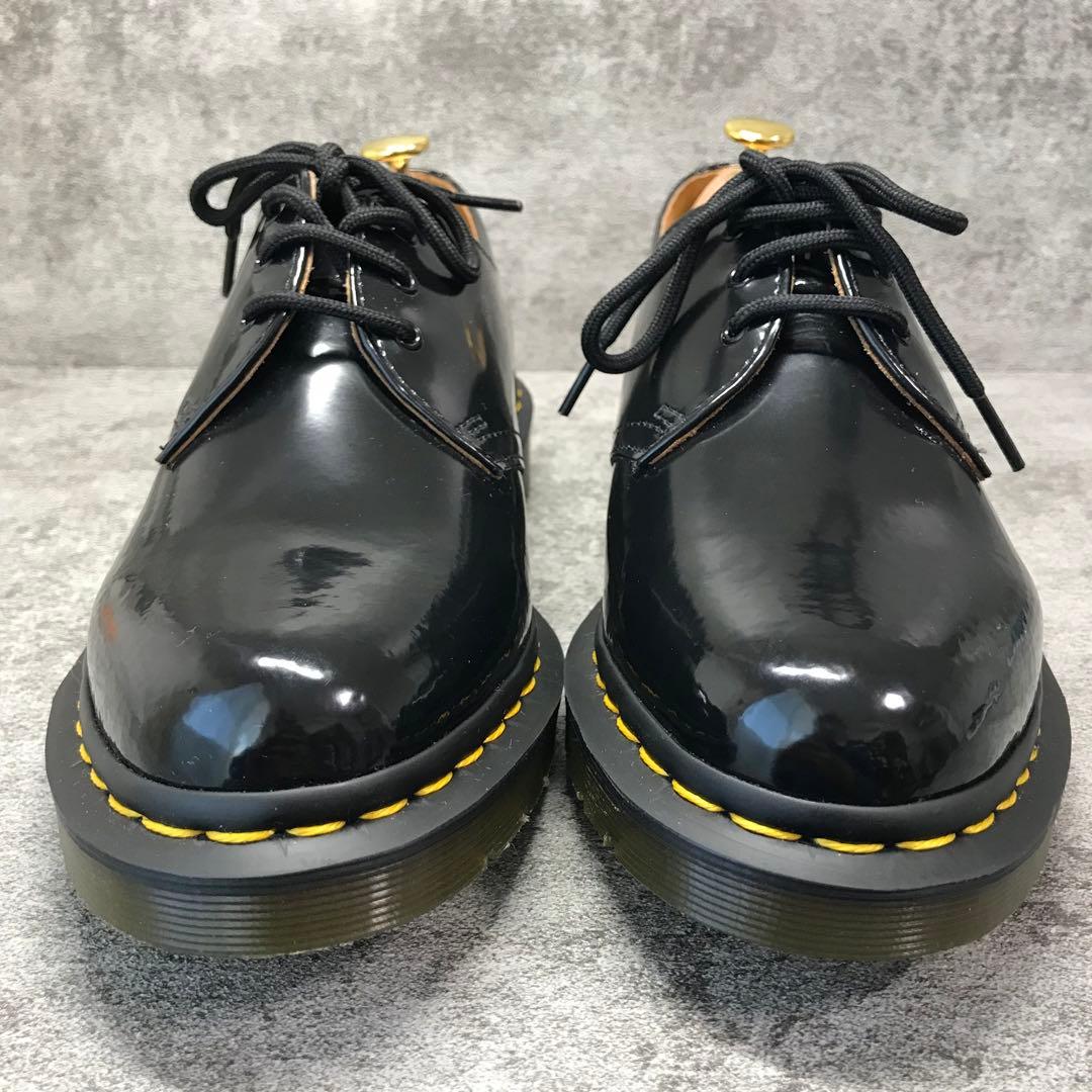 【未使用】Dr.Martens 3ホール パテント　10084 エナメルUK7