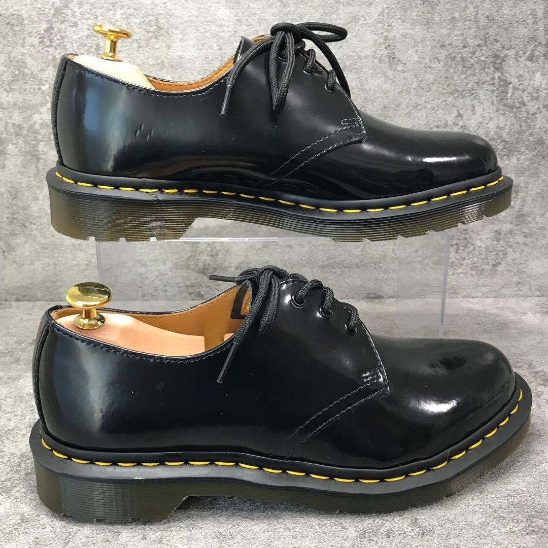 【未使用】Dr.Martens 3ホール パテント　10084 エナメルUK7
