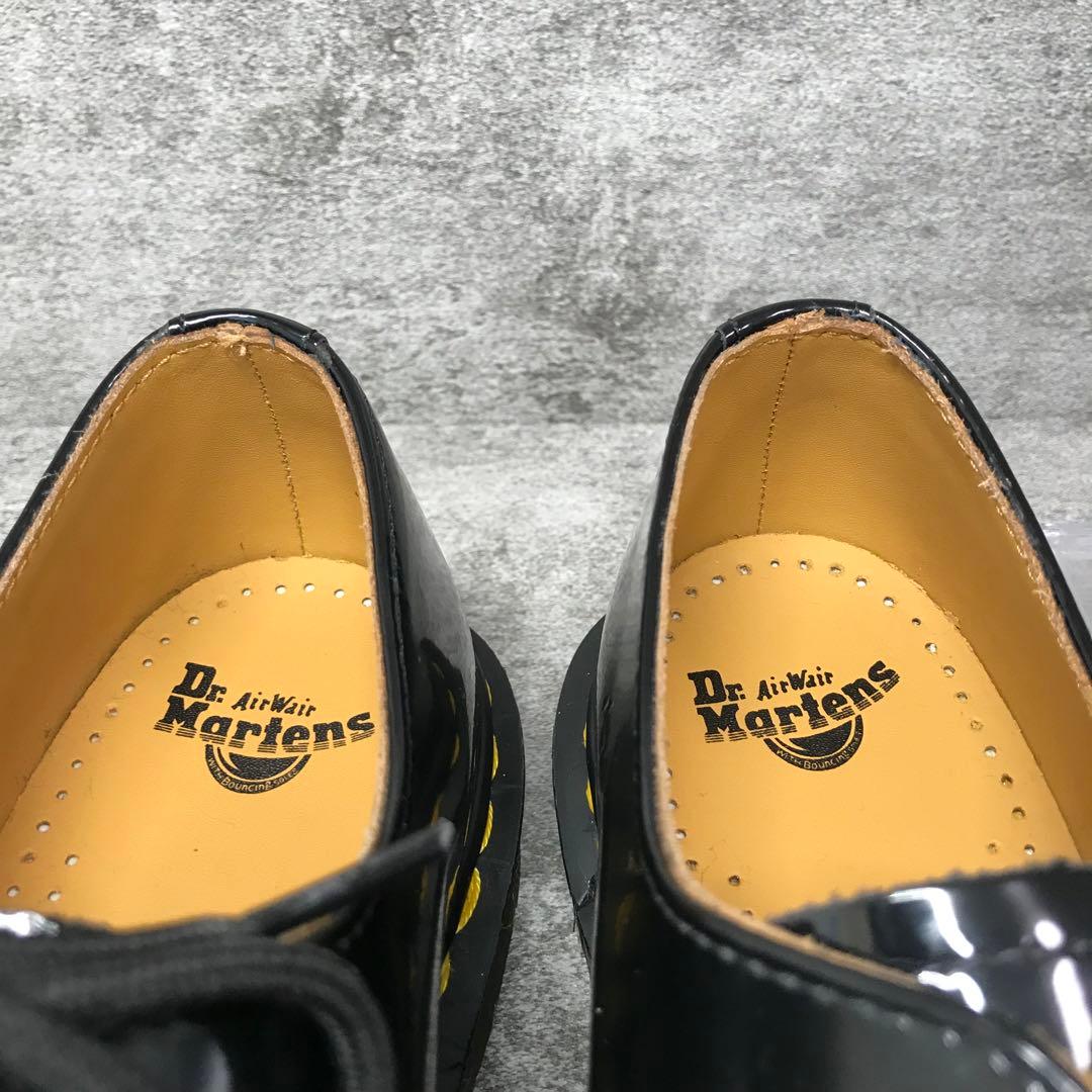 【未使用】Dr.Martens 3ホール パテント　10084 エナメルUK7