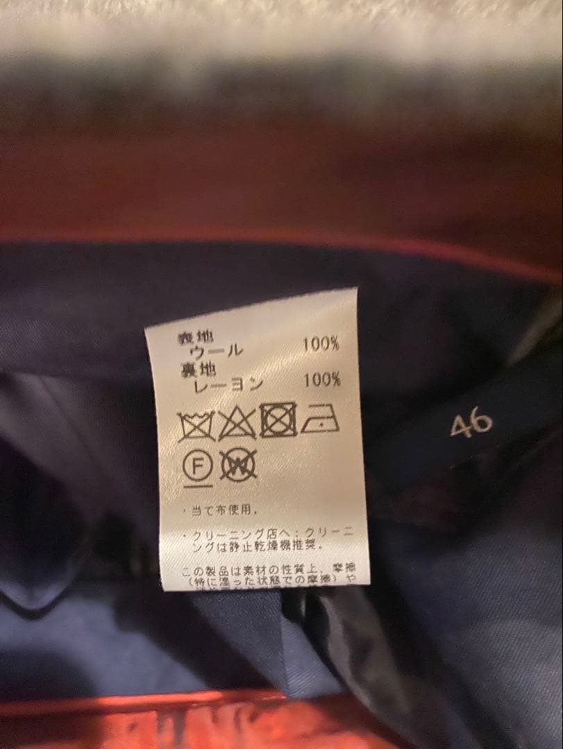 BEAMSF別注GERMANO グレーウールスラックス