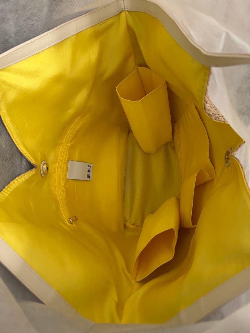 【お値下げ】JENNE/機能性イタリア素材サマーバッグ