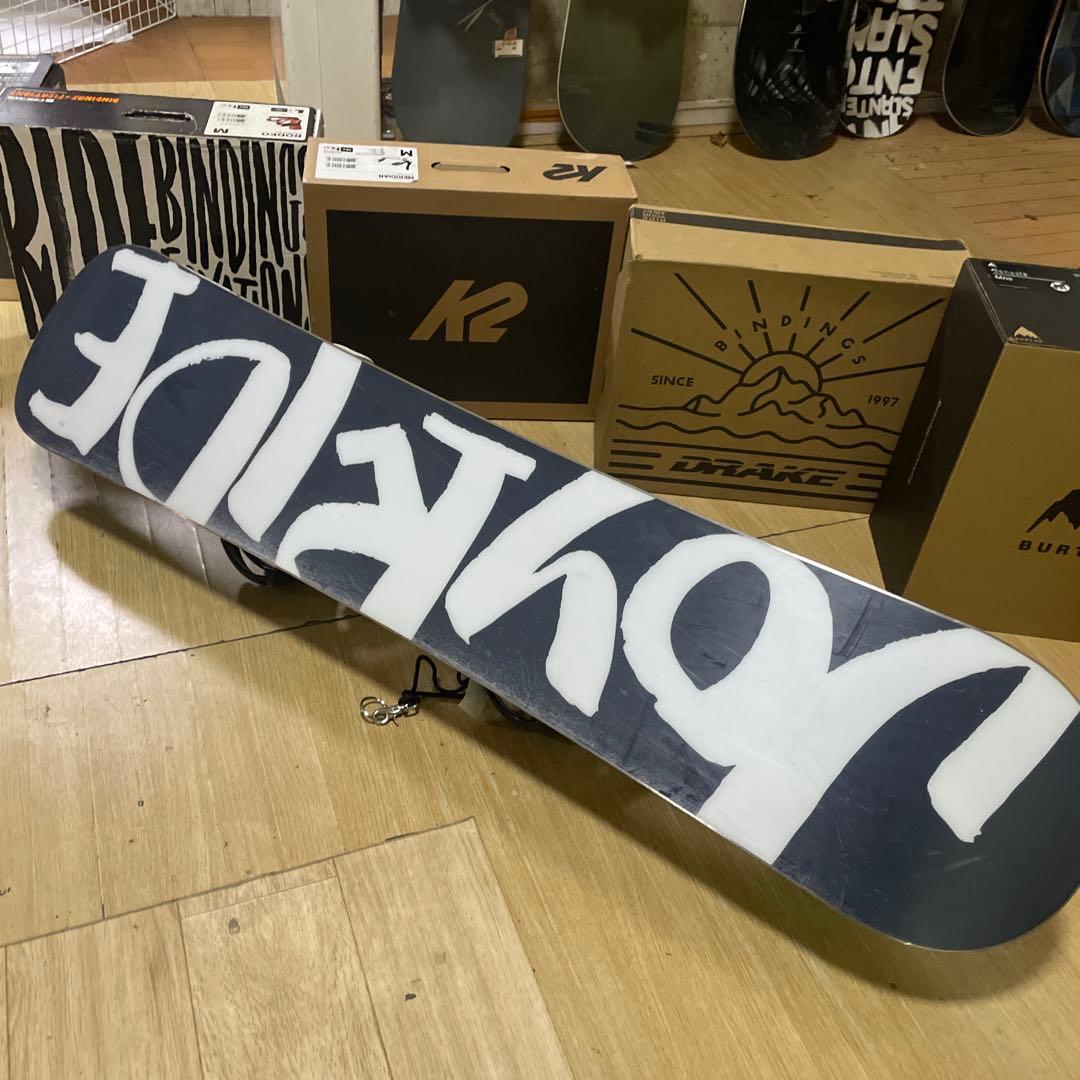 JOYRIDE　キッズスノーボードセット　125cm　バイン付4点セット