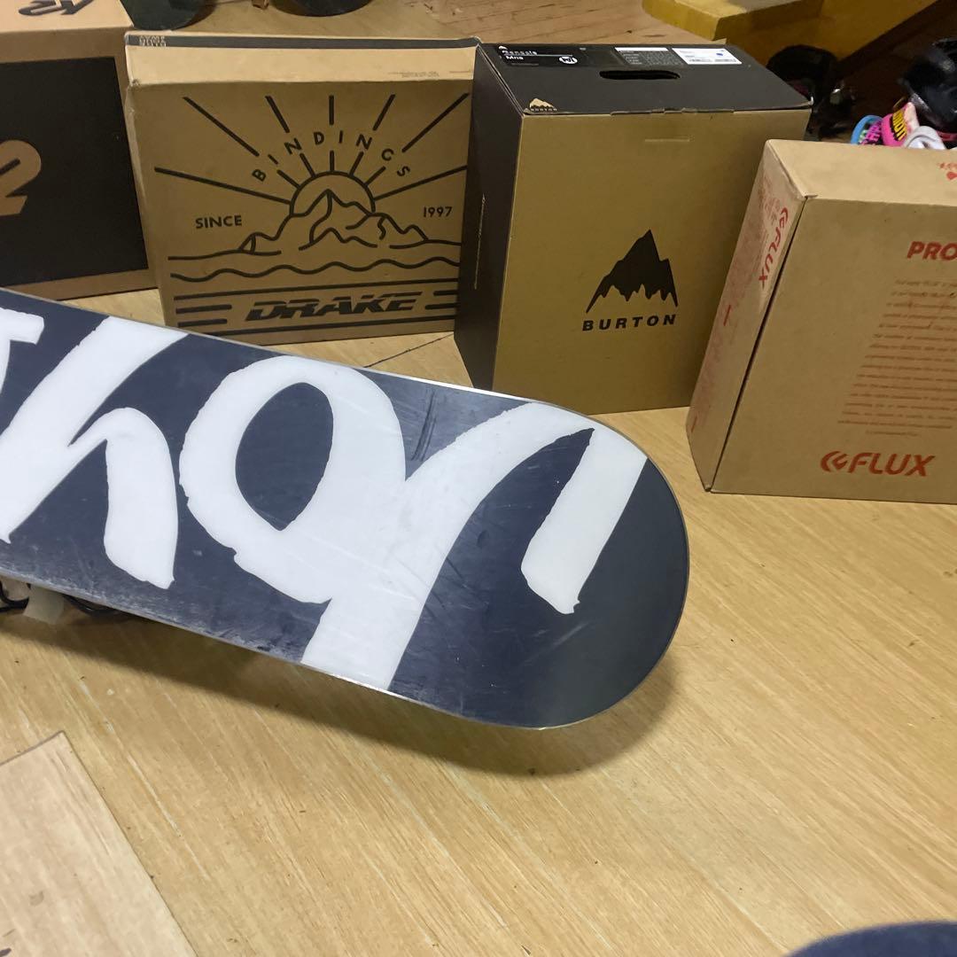 JOYRIDE　キッズスノーボードセット　125cm　バイン付4点セット