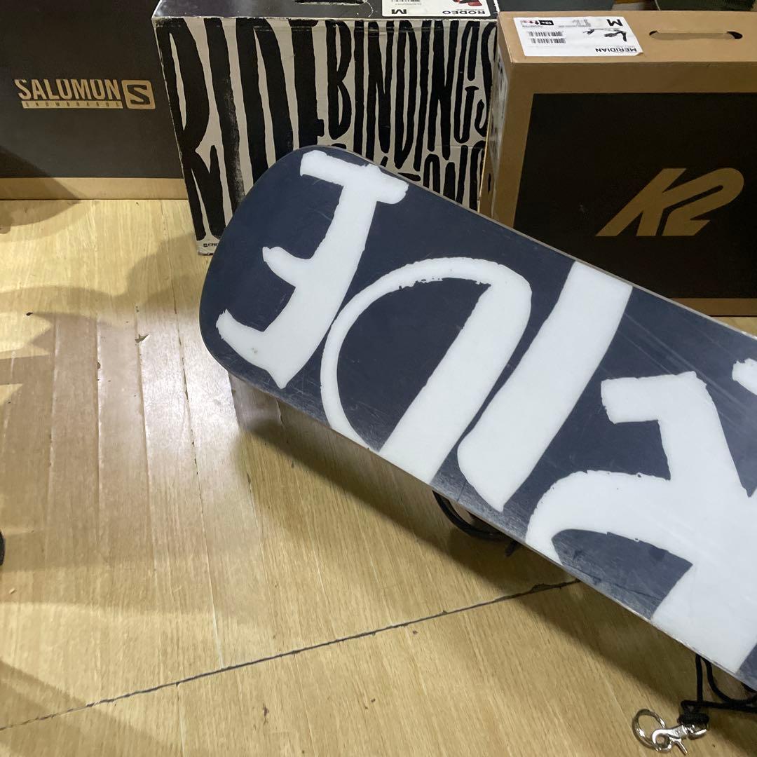 JOYRIDE　キッズスノーボードセット　125cm　バイン付4点セット